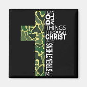 I Can Do All Things Through Christ Who Strengthens Magnet (Vorne)