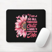 I Can Do All Things Through Christ Who Strengthens Mousepad (Mit Mouse)
