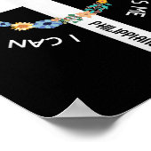 I Can Do All Things Through Christ Who Strengthens Poster (Ecke)