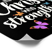 I Can Do All Things Through Christ Who Strengthens Poster (Ecke)