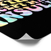 I Can Do Anything Except Make Insulin Groovy Tie D Poster (Ecke)