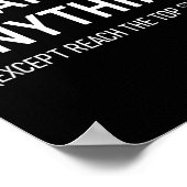 I Can Do Anything Except Reach The Top Shelf, Funn Poster (Ecke)