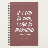 I can do anything funny motivational planer (Vorderseite)