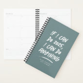 I can do anything funny motivational teal 2023 planer (Anzeige)