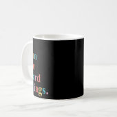 I Can Do Hard Things Apparel Uni-adults Humorous B Kaffeetasse (Vorderseite Links)