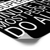 I Can Do More In One Unsupervised Minute Than Most Poster (Ecke)