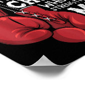 I Can Do Things Christian Boxing Quote Philipans 4 Poster (Ecke)