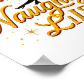 I Can Get You On The Naughty List - Funny Xmas Chr Poster (Ecke)