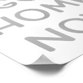 I Can Go Home Now Motivational Workout  Poster (Ecke)