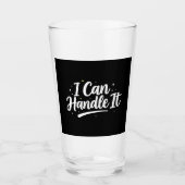 I Can Handle It" Motivational Tumbler (Vorderseite)
