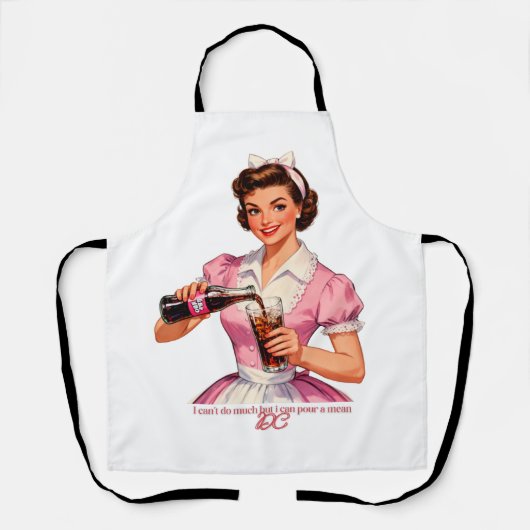 I Can’t Do Much But I Can Pour a Mean DC  Schürze (Vorderseite)