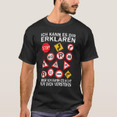 I can tell you driving instructor driving school T-Shirt (Vorderseite)