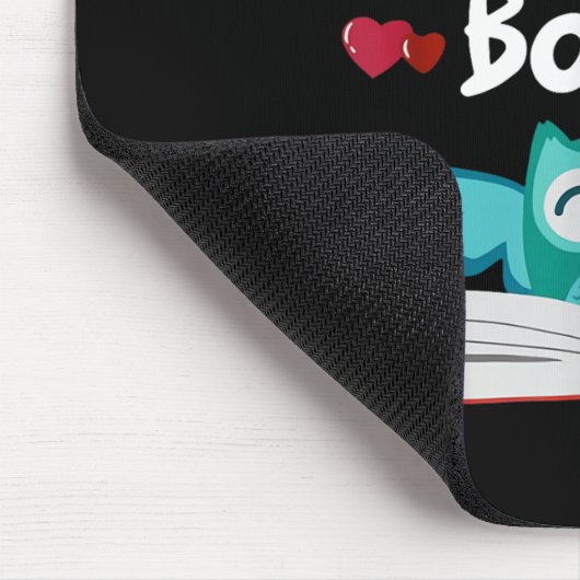 I Cannot Live Without Books Owl Mousepad (Ecke)
