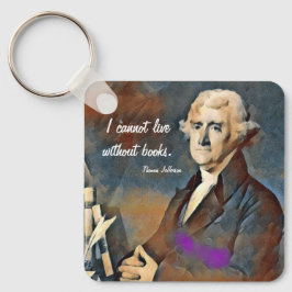 I cannot Live Without Books Schlüsselanhänger