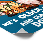 I Can't Argue With My Husband He's Older Than Me F Poster (Ecke)