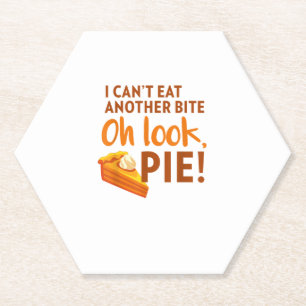 I Can't Eat Another Schwanz, oh Look Pie Thanksgiv Untersetzer