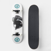 I Can't Even Right Meow Skateboard (Vorderseite)