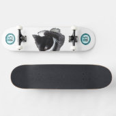 I Can't Even Right Meow Skateboard (Horizontal)