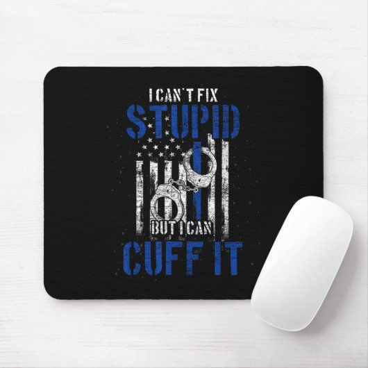 I Cant Fix Stud But I Can Cuff It Lice Mousepad (Mit Mouse)