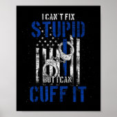I Cant Fix Stud But I Can Cuff It Lice Poster (Vorne)