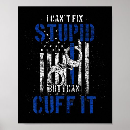 I Cant Fix Stud But I Can Cuff It Lice Poster (Vorne)