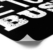 I Cant I Am Too Busy Poster (Ecke)