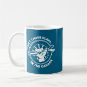 I Cant I Have Plans In The Garage Funny Dad Gift Kaffeetasse (Links)