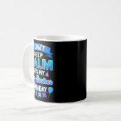 I Cant Keep Calm Its My Big Brother Birthday Shirt Kaffeetasse (Vorderseite Links)