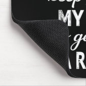 I Can't Keep Calm My Son Is Getting Married Happy Mousepad (Ecke)