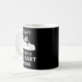 I Can't My Son Is Go Kart Racing Kaffeetasse (Vorderseite Links)