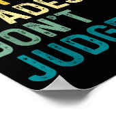 I Can't Play Spades. Don't Judge Me Apparel  Poster (Ecke)