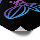 I Can't Run, I'm A Mermaid Funny Cute Shirt Poster (Ecke)