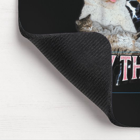 I Can't Stop Having Gay Thoughts Funny Cat Meme Bo Mousepad (Ecke)