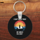 I Can't Work Today My Arm Is In A Cast Schlüsselanhänger (Vorderseite)