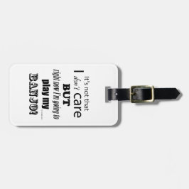 I Care Banjo Gepäckanhänger