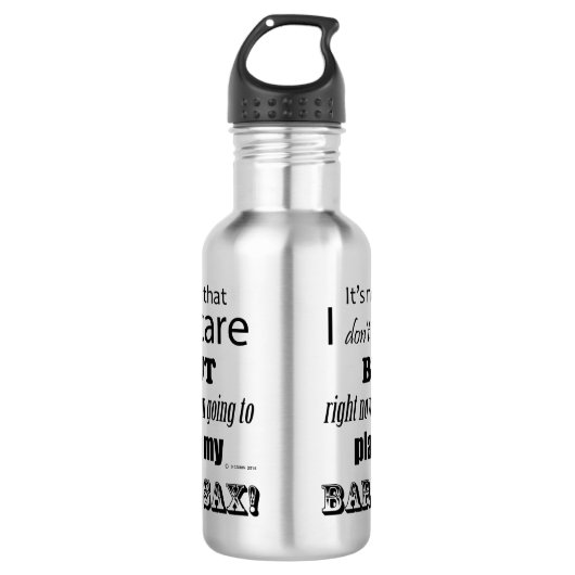 I Care Bari Sax Edelstahlflasche (Vorderseite)