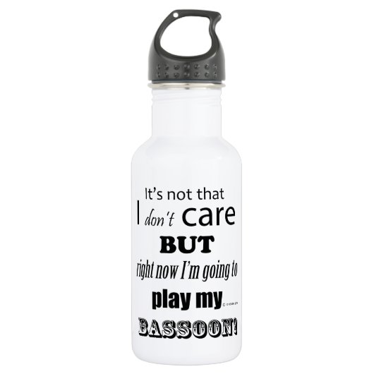 I Care Bassoon Edelstahlflasche (Vorderseite)