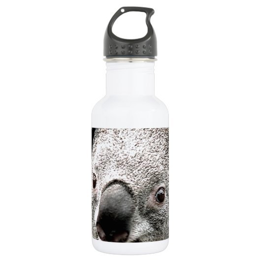 I Care_ Edelstahlflasche (Vorderseite)