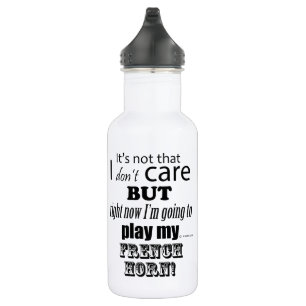 I Care French Horn Edelstahlflasche