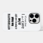 I Care Handbells Case-Mate iPhone Case (Rückseite (Horizontal))