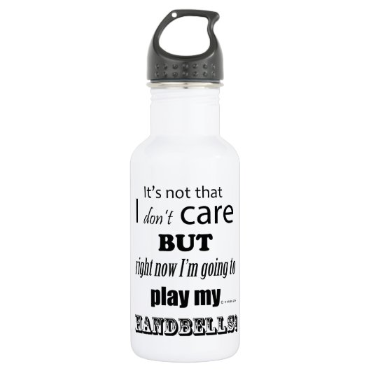 I Care Handbells Edelstahlflasche (Vorderseite)