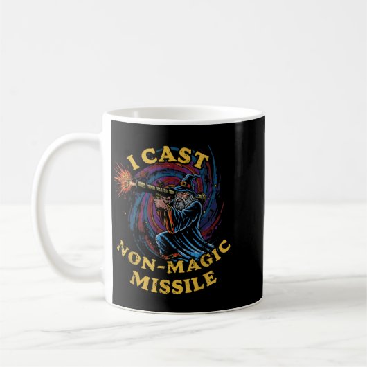 I Cast Non-magic Missile Funny Wizard Parody Meme Kaffeetasse (Links)