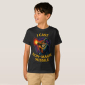 I Cast Non-magic Missile Funny Wizard Parody Meme  T-Shirt (Vorne ganz)