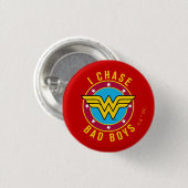 I Chase Bad Boys Button (Vorne & Hinten)