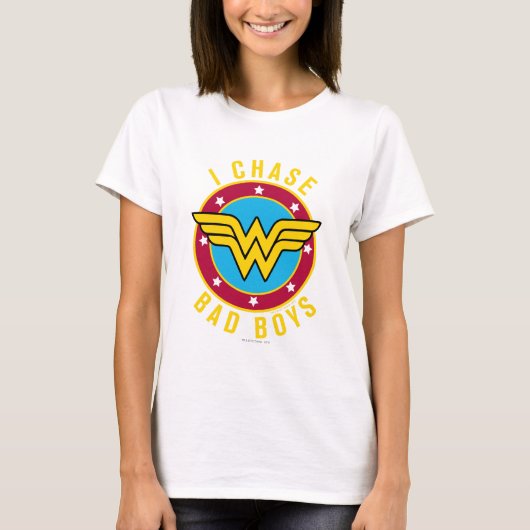 I Chase Bad Boys T-Shirt (Vorderseite)