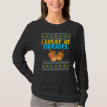 I Cheat at Dreidel Ugly Hanukkah Sweater Chanukka T-Shirt<br><div class="desc">I Cheat at Dreidel Ugly Hanukkah Sweater Chanukah Jude</div>