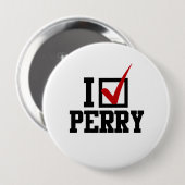 I CHECKMARK RICK PERRY BUTTON (Vorne & Hinten)