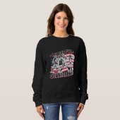 I cheer for the Quarterback American flag football Sweatshirt (Vorne ganz)