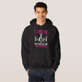 I Cheer Therefore I Am Exhausted Backprint Cheerle Hoodie (Vorne ganz)