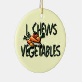 I Chef Gemüse Garten Keramik Ornament (Rechts)